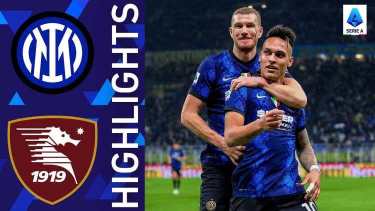 Serie A: Inter 5 - 0 Salernitana (2021-2022)