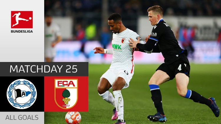 Bundesliga: Bielefeld 0 - 1 FC Augsburg (2021-2022)