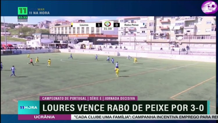 Campeonato de Portugal: Loures 3 - 0 Rabo de Peixe (2021-2022)