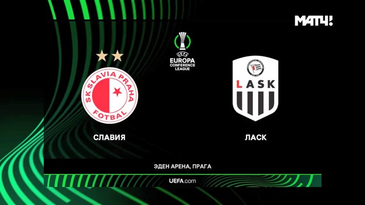 Liga Conferência Europa: Slavia 4 - 1 LASK Linz (2021-2022)