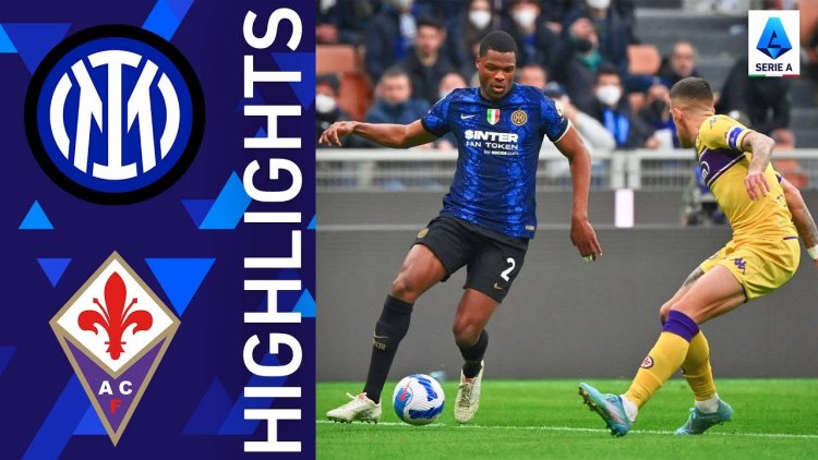 Serie A: Inter 1 - 1 Fiorentina (2021-2022)