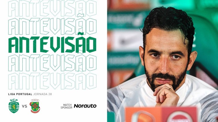 Liga Portugal Bwin: Antevisão de Rúben Amorim ao Sporting vs Paços Ferreira (2021-2022)