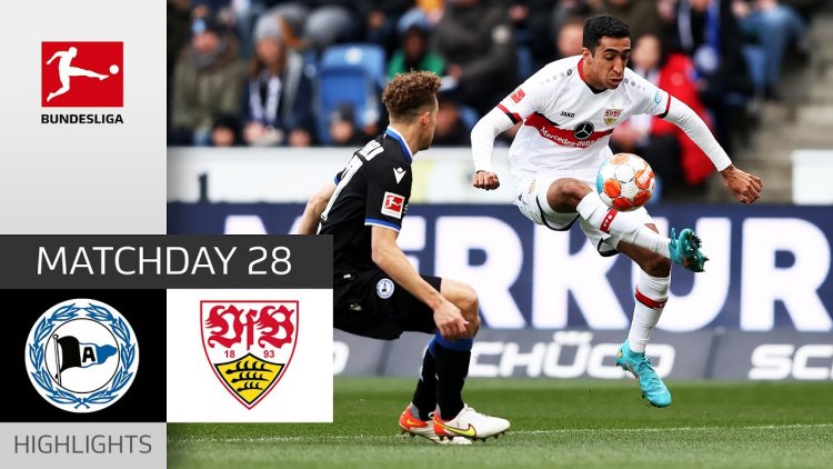 Bundesliga: Bielefeld 1 - 1 Estugarda (2021-2022)