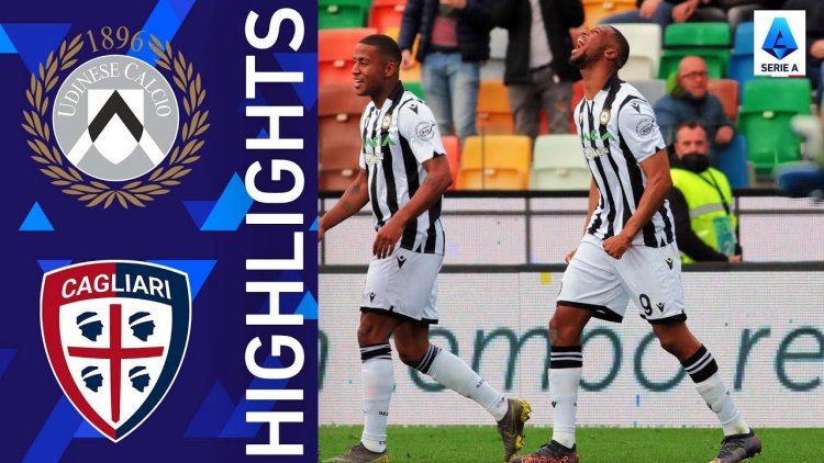 Serie A: Udinese 5 - 1 Cagliari (2021-2022)