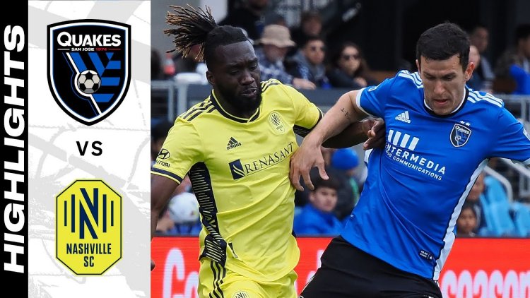 Major League Soccer: San Jose 2 - 2 Nashville SC (2022)