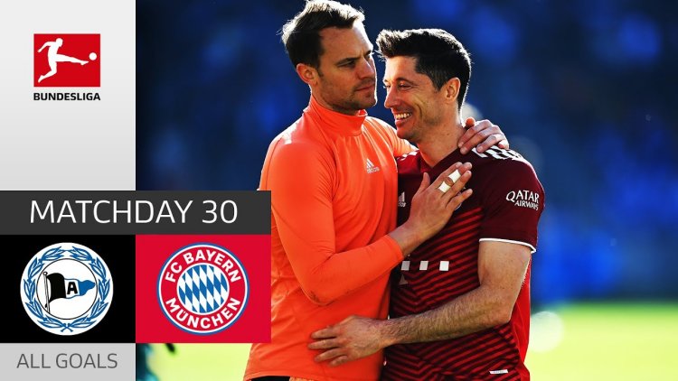 Bundesliga: Bielefeld 0 - 3 Bayern München (2021-2022)