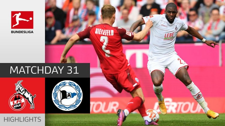 Bundesliga: FC Koln 3 - 1 Bielefeld (2021-2022)