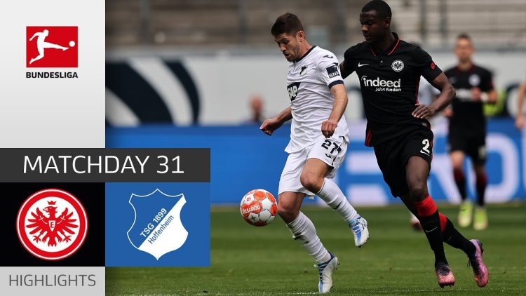 Bundesliga: Frankfurt 2 - 2 1899 Hoffenheim (2021-2022)
