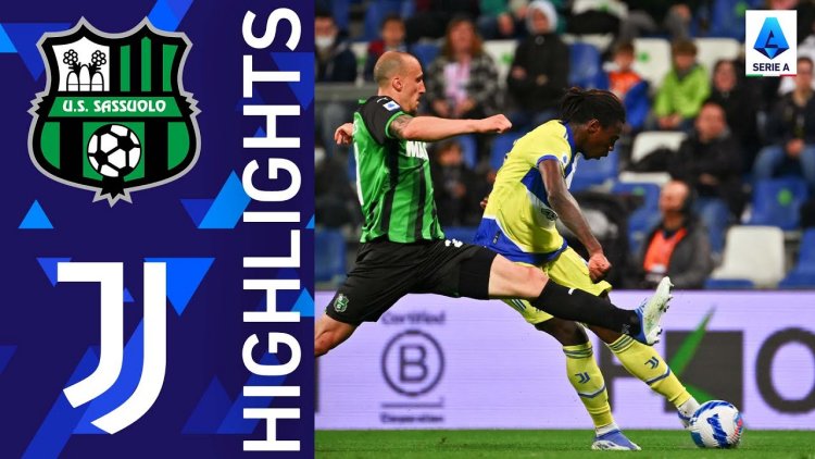 Serie A: Sassuolo 1 - 2 Juventus (2021-2022)