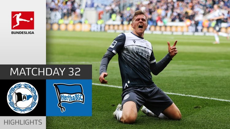Bundesliga: Bielefeld 1 - 1 Hertha Berlin (2021-2022)