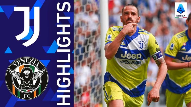 Serie A: Juventus 2 - 1 Venezia (2021-2022)