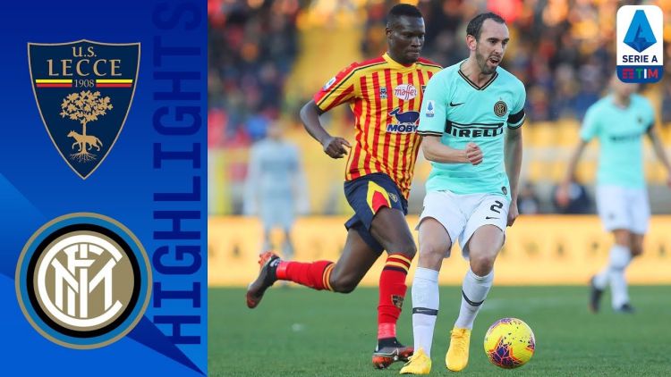 Serie A: Lecce 1 - 1 Inter (2019-2020)