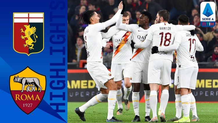 Serie A: Genoa 1 - 3 Roma (2019-2020)