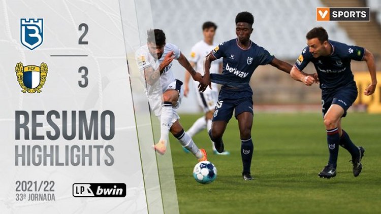 Liga Portugal Bwin: B SAD 2 - 3 Famalicão (2021-2022)