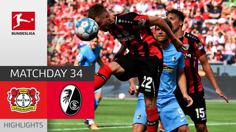 Bundesliga: Leverkusen 2 - 1 SC Freiburg (2021-2022)