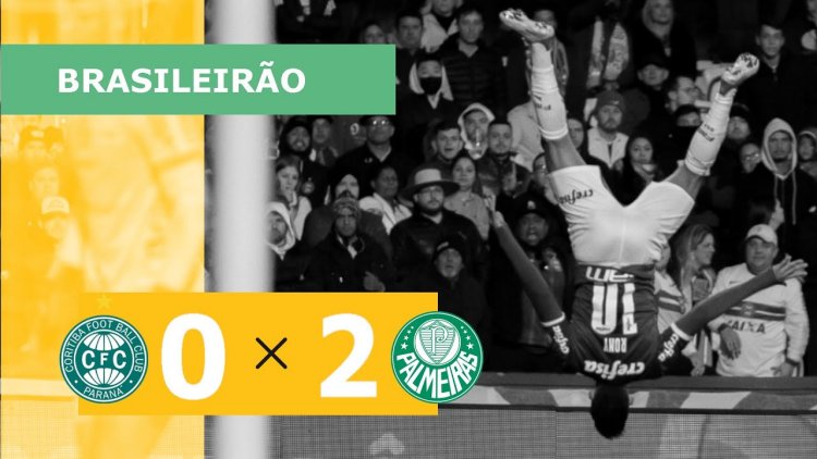 Brasileirão: Coritiba 0 - 2 Palmeiras (2022)
