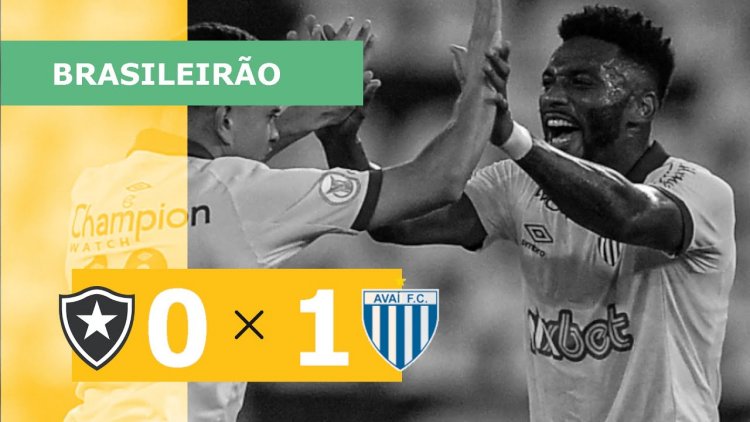 Brasileirão: Botafogo 0 - 1 Avaí (2022)