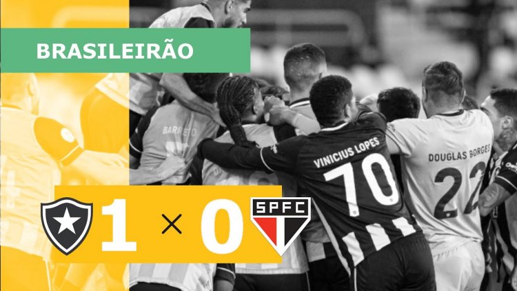 Brasileirão: Botafogo 1 - 0 São Paulo (2022)