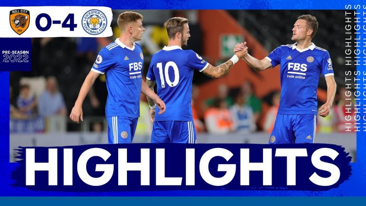 Amigáveis de clubes: Hull City 0 - 4 Leicester (2022-2023)
