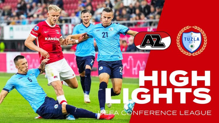 Liga Conferência Europa: AZ 1 - 0 FK Tuzla City (2022-2023)