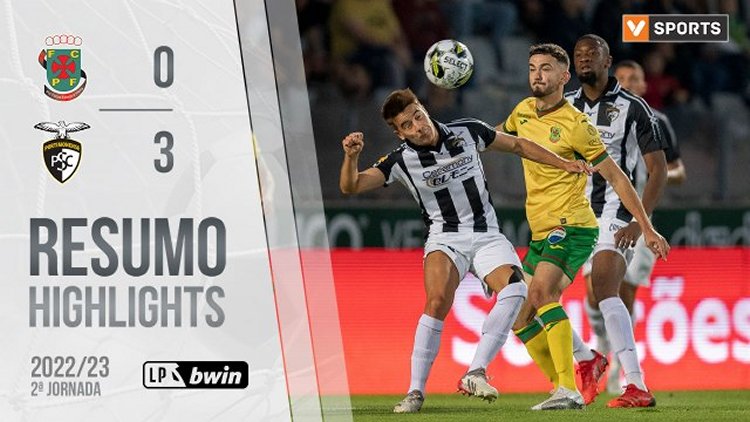 Liga Portugal Bwin: Paços Ferreira 0 - 3 Portimonense (2022-2023)