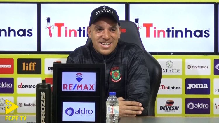 Pepa faz a antevisão ao jogo do Paços Ferreira frente ao Benfica da I Liga