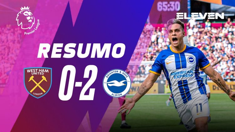 Premier League: West Ham 0 - 2 Brighton (2022-2023)