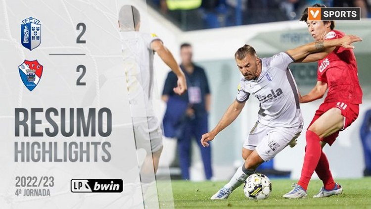 Liga Portugal Bwin: Vizela 2 - 2 Gil Vicente (2022-2023)
