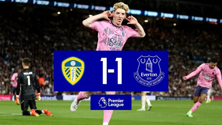 Premier League: Leeds 1 - 1 Everton (2022-2023)