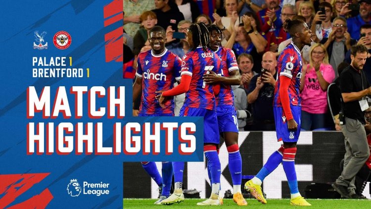 Premier League: Crystal Palace 1 - 1 Brentford (2022-2023)