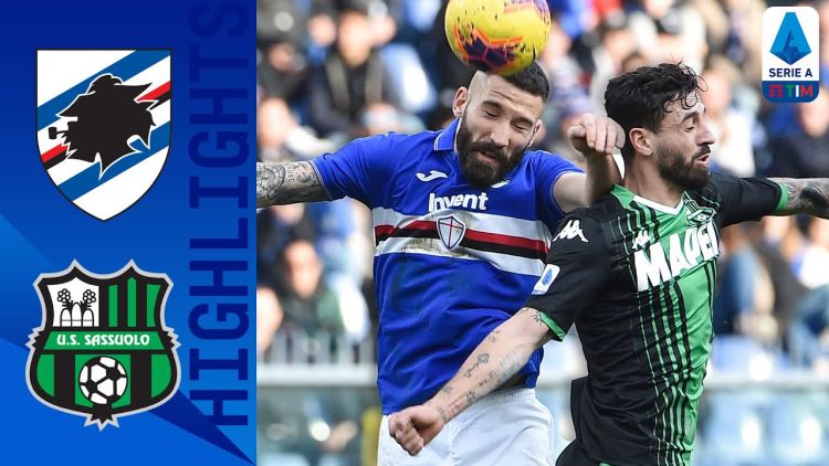 Serie A: Sampdoria 0 - 0 Sassuolo (2019-2020)