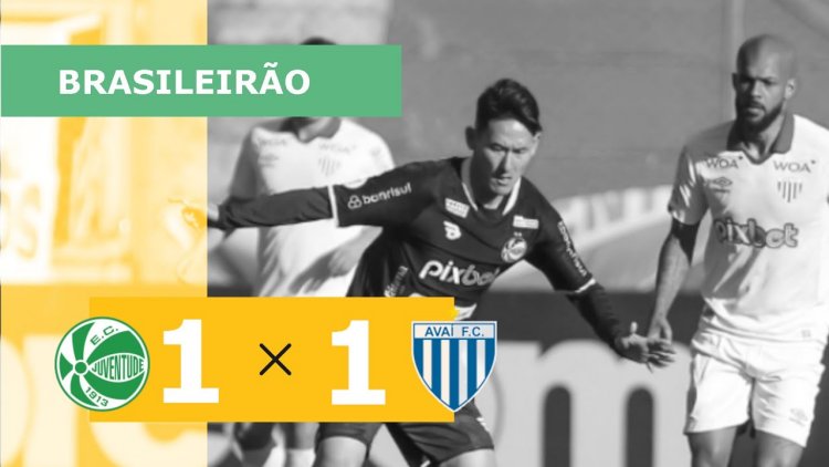 Brasileirão: Juventude 1 - 1 Avaí (2022)