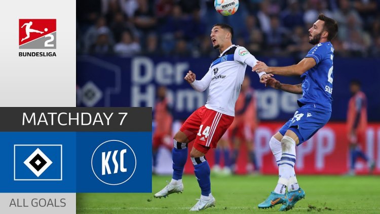 2. Bundesliga: Hamburger SV 1 - 0 Karlsruher (2022-2023)