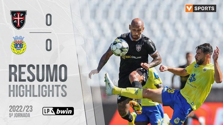 Liga Portugal Bwin: Casa Pia 0 - 0 Arouca (2022-2023)