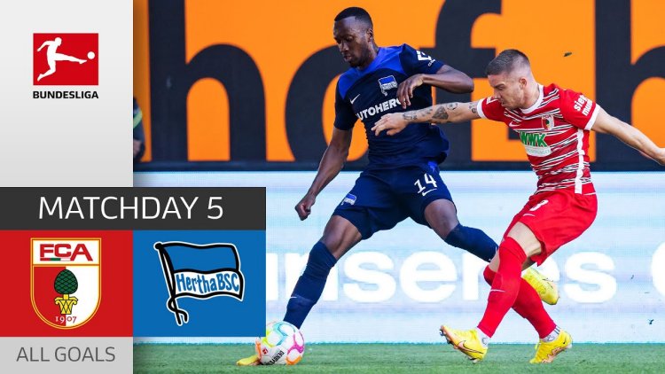 Bundesliga: FC Augsburg 0 - 2 Hertha Berlin (2022-2023)