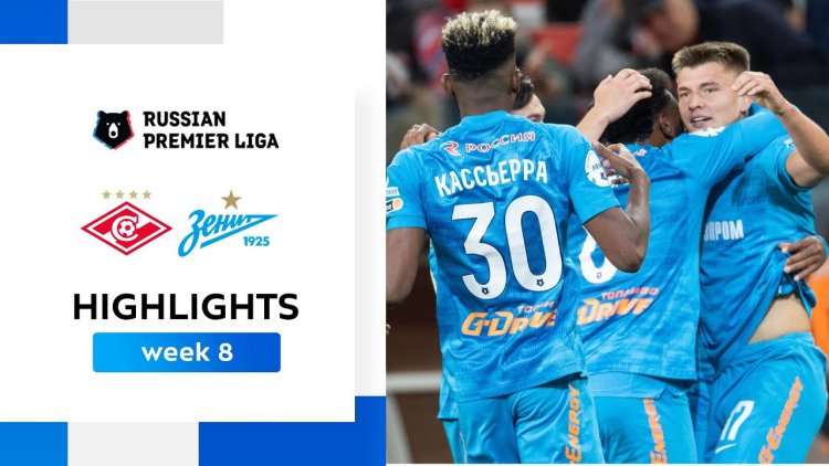 Premier Liga: Spartak 1 - 2 Zenit (2022-2023)