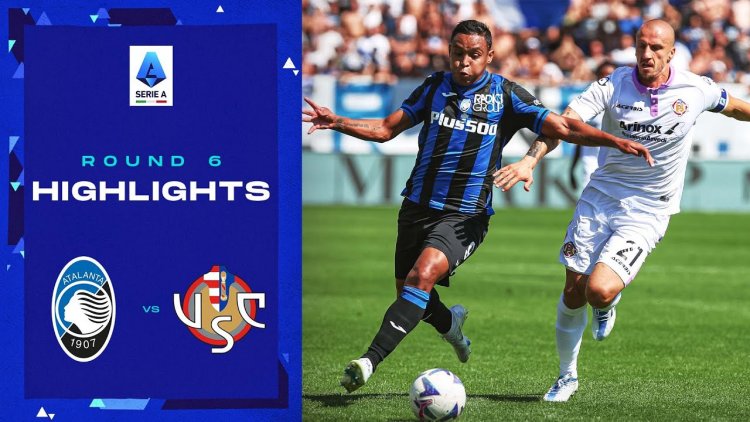 Serie A: Atalanta 1 - 1 Cremonese (2022-2023)
