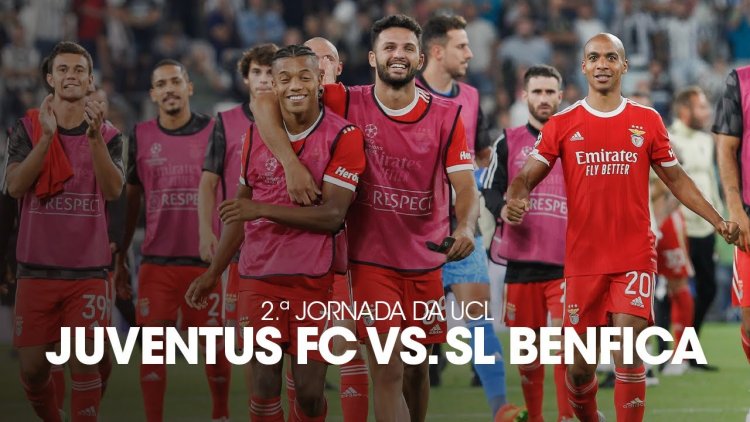 Liga Campeões: Juventus 1 - 2 Benfica (2022-2023)