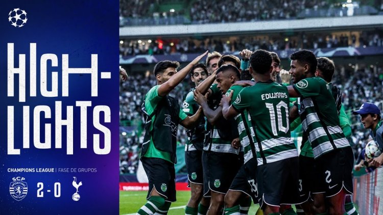 Liga Campeões: Sporting 2 - 0 Tottenham (2022-2023)