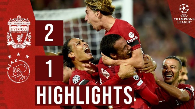 Liga Campeões: Liverpool 2 - 1 Ajax (2022-2023)