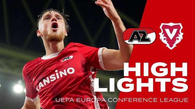 Liga Conferência Europa: AZ 4 - 1 FC Vaduz (2022-2023)