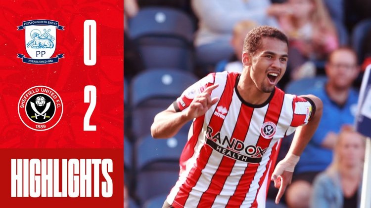 Championship: Preston North End 0 - 2 Sheffield Utd (2022-2023)
