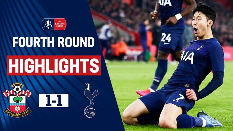 FA Cup: Southampton 1 - 1 Tottenham (2019-2020)