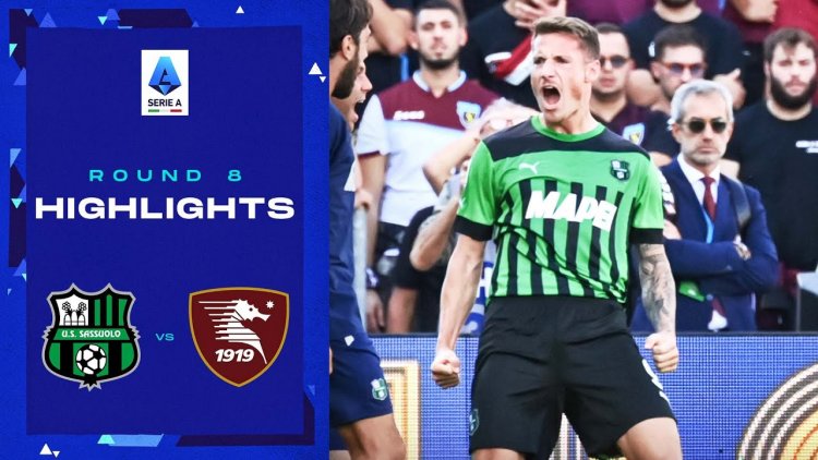 Serie A: Sassuolo 5 - 0 Salernitana (2022-2023)