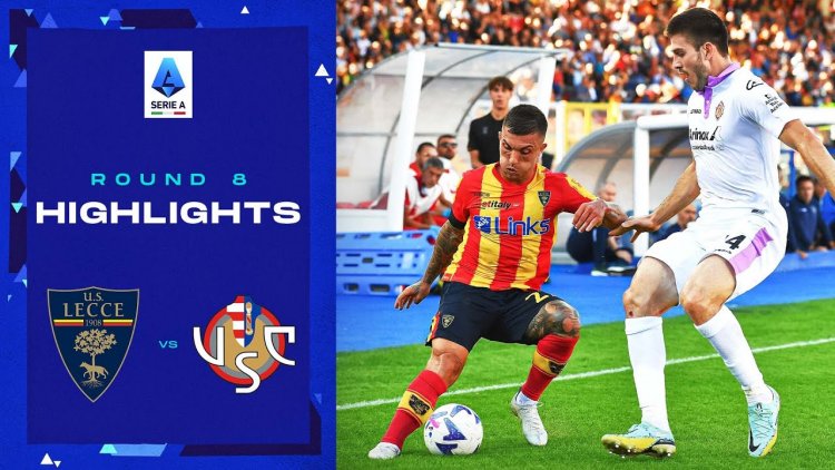 Serie A: Lecce 1 - 1 Cremonese (2022-2023)