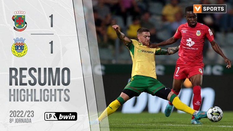 Liga Portugal Bwin: Paços Ferreira 1 - 1 Arouca (2022-2023)