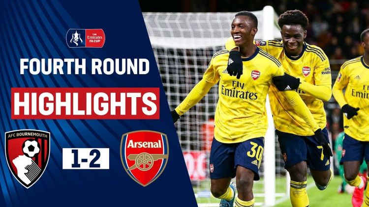 FA Cup: AFC Bournemouth 1 - 2 Arsenal (2019-2020)