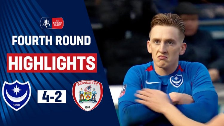 FA Cup: Portsmouth 4 - 2 Barnsley (2019-2020)