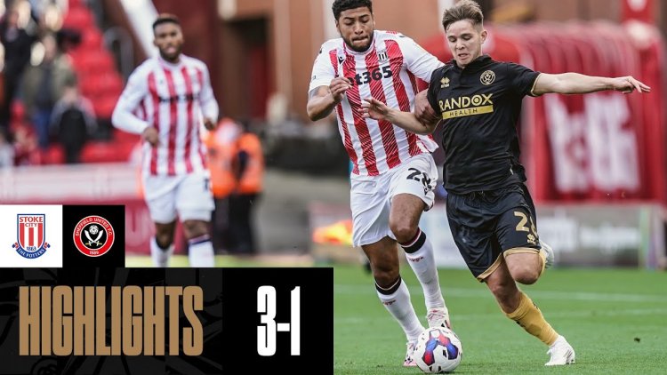 Championship: Stoke City 3 - 1 Sheffield Utd (2022-2023)