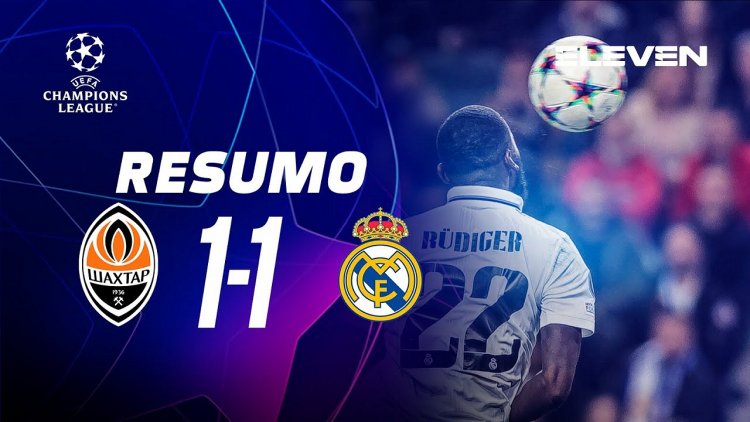 Liga Campeões: Shakhtar 1 - 1 Real Madrid (2022-2023)